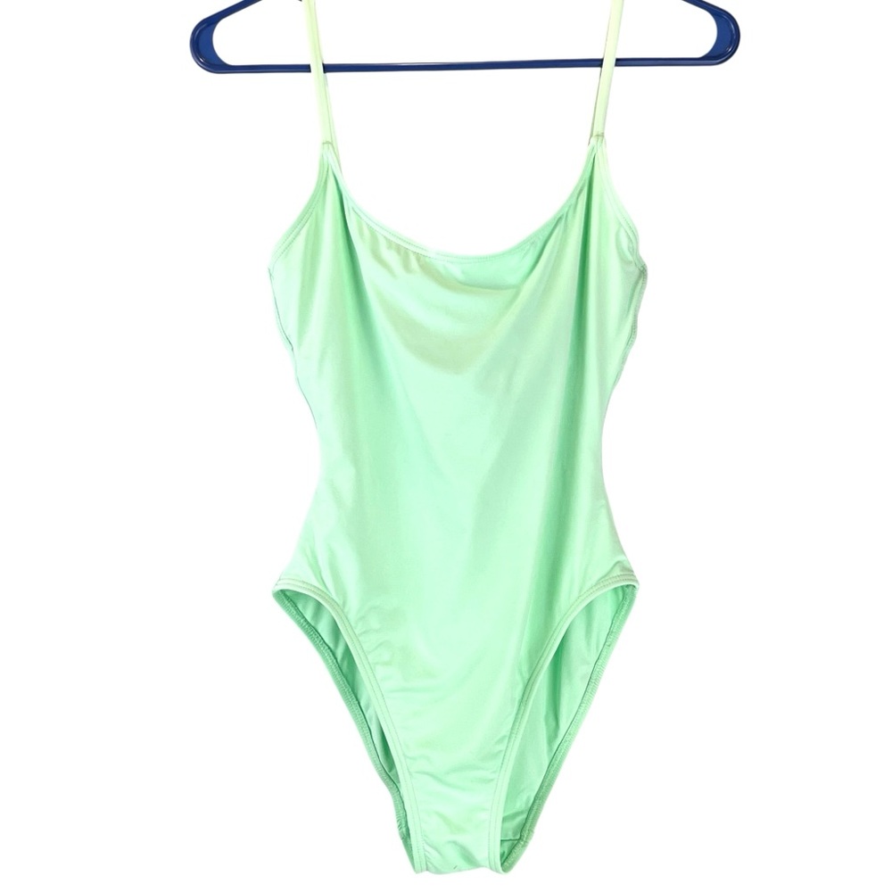 Anne Cole Studio Vintage Lingerie Swimsuit Light Green Sz 6 (XS/S)